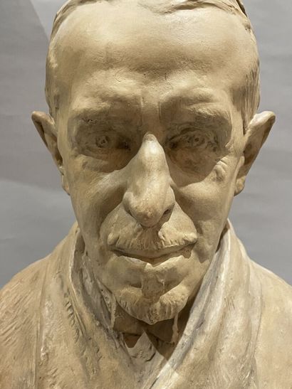 Ecole moderne 
Portrait d'homme âgé (Marcel...