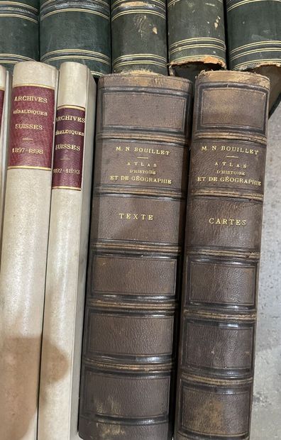 Large lot of bound books. 
7 boxes