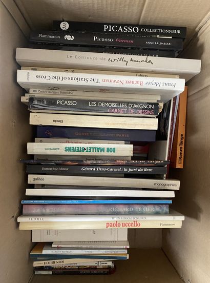 Lot of mainly art books and six books from...