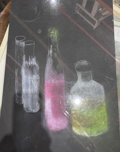 Suzy LEVY
Lot d'aquarelles et pastels encadrés,...