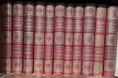 Lot of various bound books. including twelve...