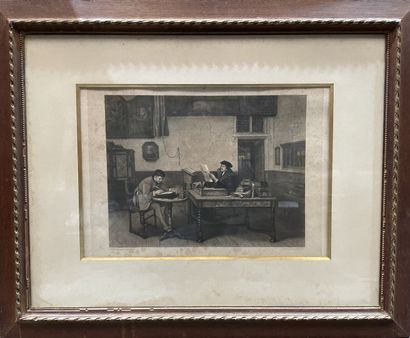Fort lot de dessins, gravures dont :
Pierre...