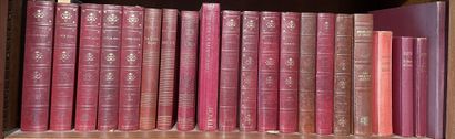 Lot of various bound books. including twelve...