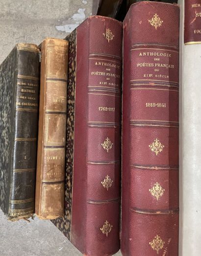 Large lot of bound books. 
7 boxes