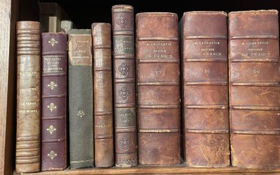 Lot of various bound books. including twelve...