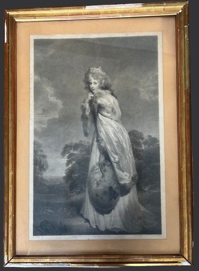 Lot de gravures. 
La plus grande : 51 x 33...