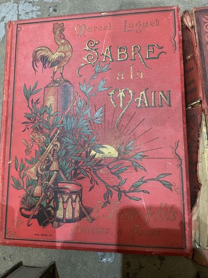 Large lot of bound books. 
7 boxes