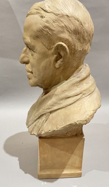 Ecole moderne 
Portrait d'homme âgé (Marcel...