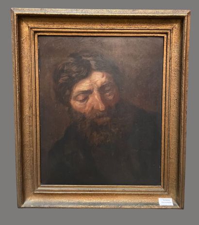 19th century French school
Bearded man
Unsigned...