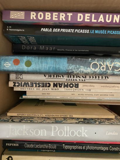 Lot of mainly art books and six books from...