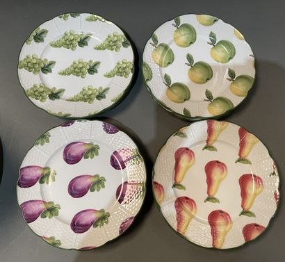 Parties de service de table en porcelaine...