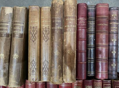Large lot of bound books. 
7 boxes