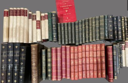 Large lot of bound books. 
7 boxes