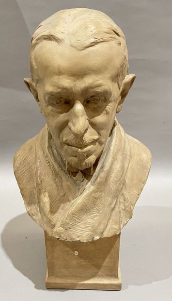 Ecole moderne 
Portrait d'homme âgé (Marcel...