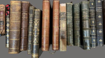 Large lot of bound books. 
7 boxes
