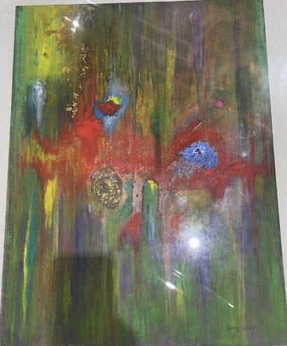 Suzy LEVY
Lot d'aquarelles et pastels encadrés,...