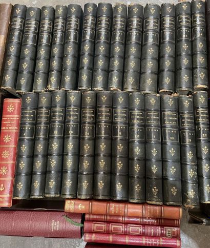 Large lot of bound books. 
7 boxes