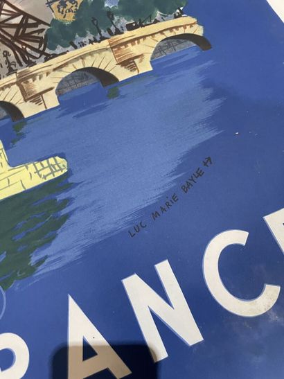 AIR FRANCE - North America
Two posters illustrated...