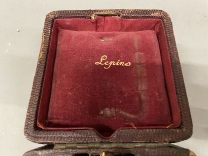 Officer's alarm clock signed Lepine 1930...