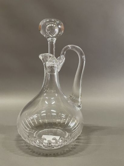 Saint-Louis
Crystal decanter and stopper...