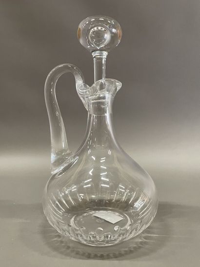 Saint-Louis
Crystal decanter and stopper...