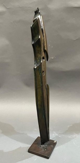 Cristian TODIÉ (1954) 
Deformed violin
Bronze...