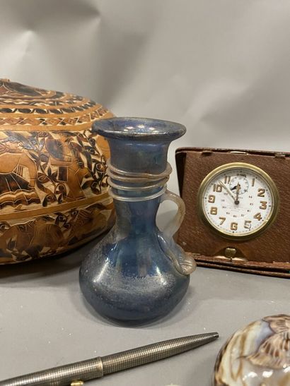Lot of various curios.
Damage.