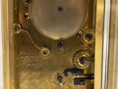 Officer's alarm clock signed Lepine 1930...