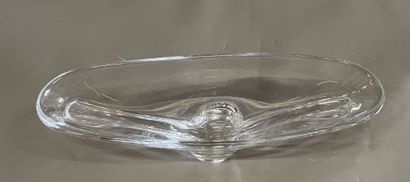 DAUM France
Shuttle-shaped molded crystal...