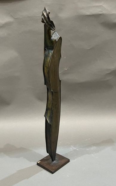 Cristian TODIÉ (1954) 
Deformed violin
Bronze...