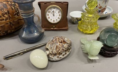 Lot of various curios.
Damage.