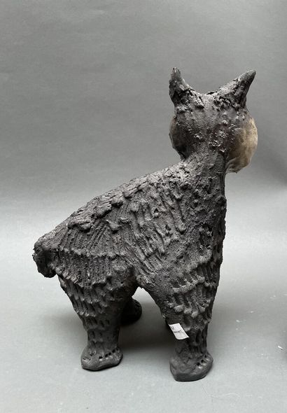 Jean LINARD (1931-2010) 
Cat
Stoneware, unsigned
H...