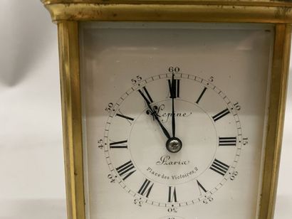 Officer's alarm clock signed Lepine 1930...