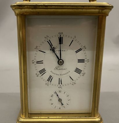 Officer's alarm clock signed Lepine 1930...