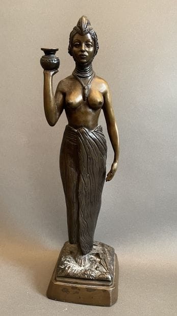 School of the XXth century
African woman...