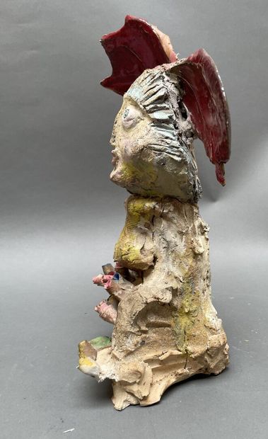 Jean LINARD (1931-2010)
Angel
Stoneware,...