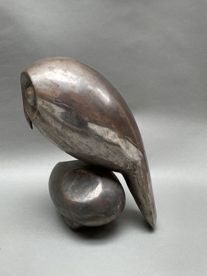 Contemporary school 
The owl
Bronze sculpture...