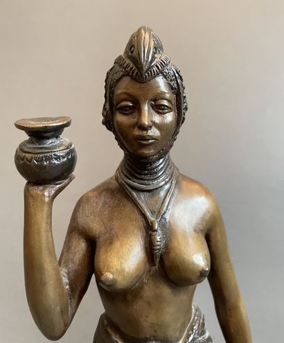 School of the XXth century
African woman...