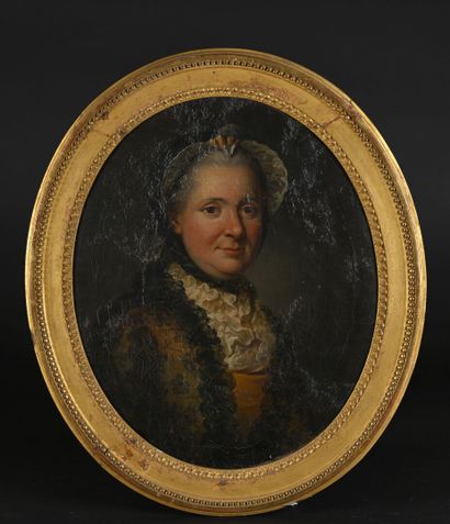 Attributed to Guillaume VOIRIOT (1713-1799)
Portrait...