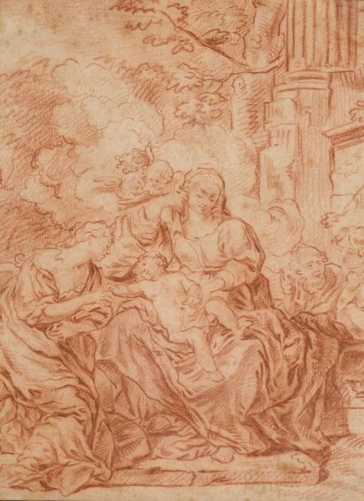 18th century FRENCH SCHOOL
The Virgin and...
