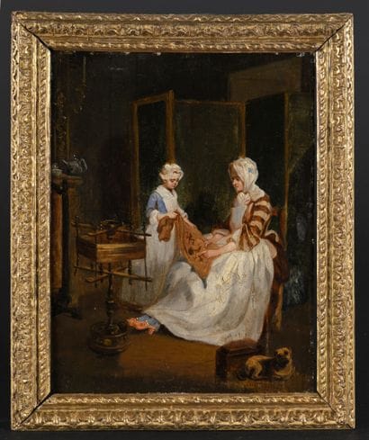 Late 18th century FRENCH school, follower...