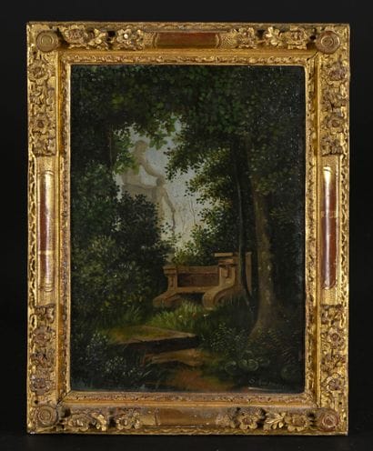 SCHMAUDER (active in the late 19th century)
Garden...
