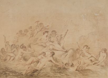 19th century FRENCH SCHOOL
Allegory of the...