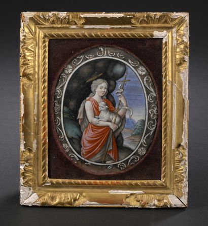 Workshop of Jacques II LAUDIN (1663-1729)
Oval...