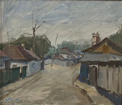 George VLAESCU (20th century)
Narrow street...