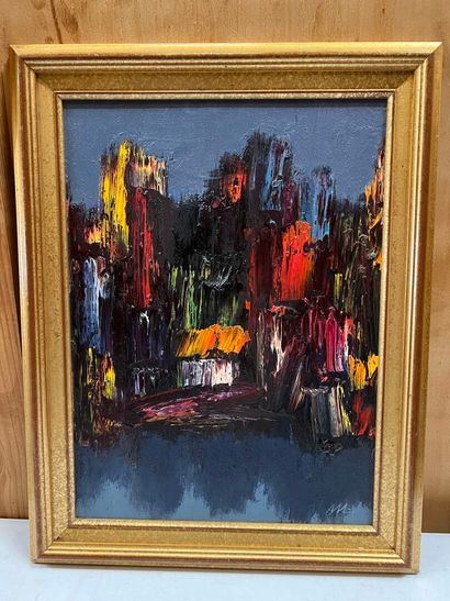 A. MUDREA (20th century) 
Urban abstraction...