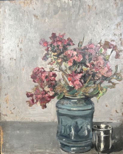 Raymond WOOG (1875-1949)
Bouquet de fleurs
Oil...