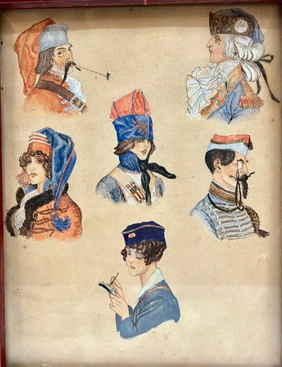 After Chéri HEROUARD (1881-1961) 
Fashion...