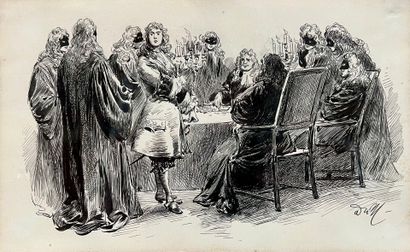 19th century French school
Plot
Ink on paper,...