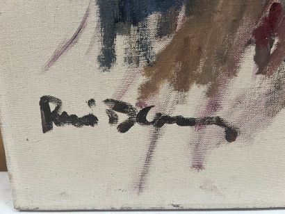 Portrait of a man
Oil on canvas, signed lower...